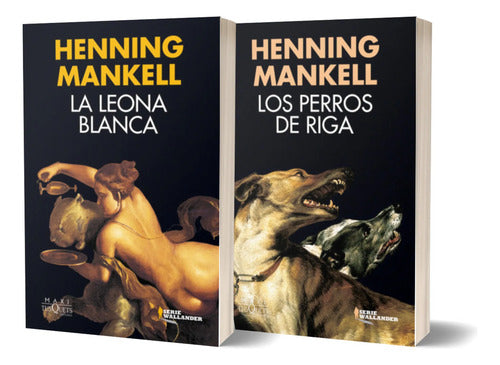 Pack Los perros de Riga + La Leona Blanca - Henning Mankell
