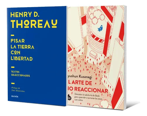Pack Pisar la tierra con libertad + El arte de no reaccionar