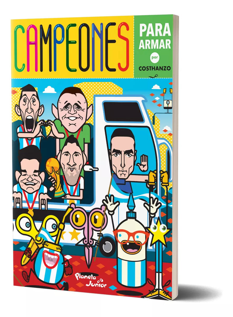 Pack Juega Argentina + Campeones Para Armar - 2 Libros