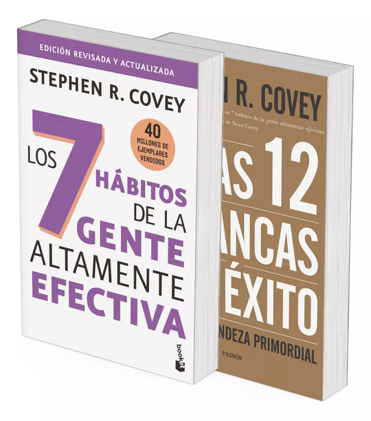 Pack Las 12 Palancas Del Éxito + Los 7 hábitos de la gente altamente efectiva - Covey
