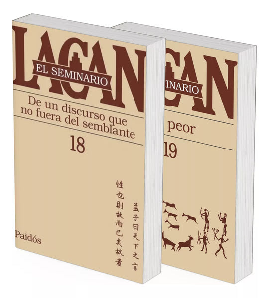 Pack Seminarios 18 Y 19 - De un discurso que no fue + O peor - Lacan