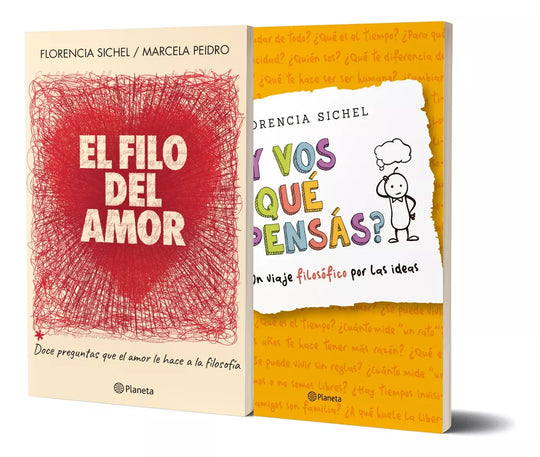 Pack Filosofia Para Jóvenes: Vos Que Pensás + Filo Del Amor