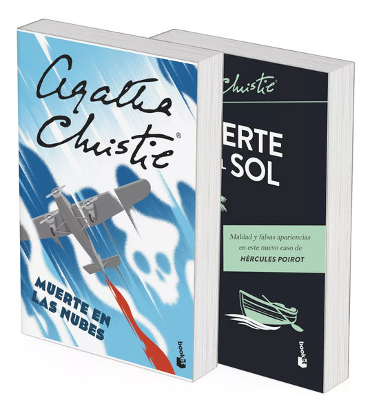 Pack Muerte bajo el sol + Muerte en las Nubes - Agatha Christie