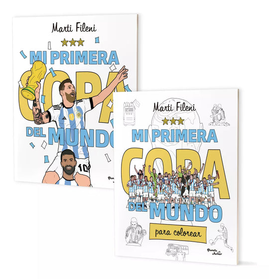 Pack Mi primera copa del mundo + Mi primera copa del mundo para colorear