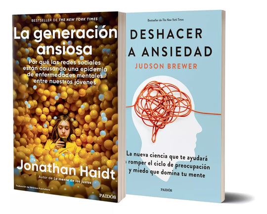 Pack La Generación Ansiosa + Deshacer La Ansiedad