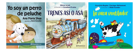 Pack Soy Un Perro De Peluche + Trenes Así O Asá + La Vaca - Planeta Lector