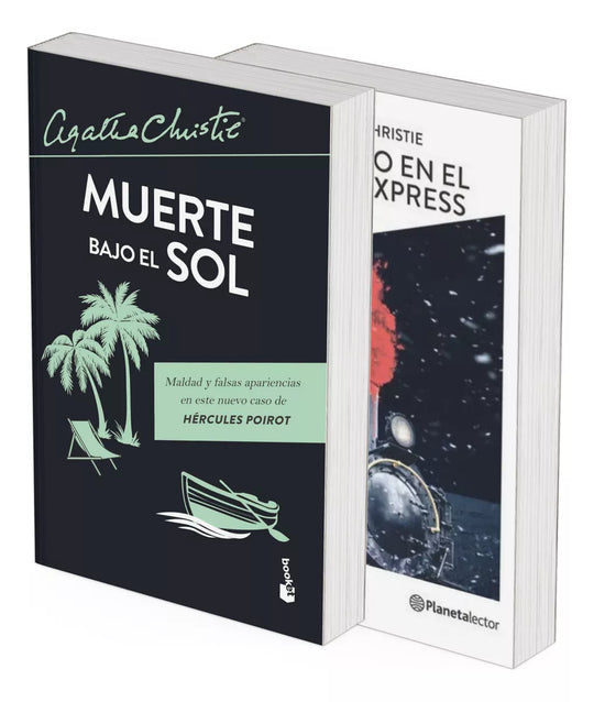 Pack Asesinato en el orient express + Muerte bajo el sol - Agatha Christie
