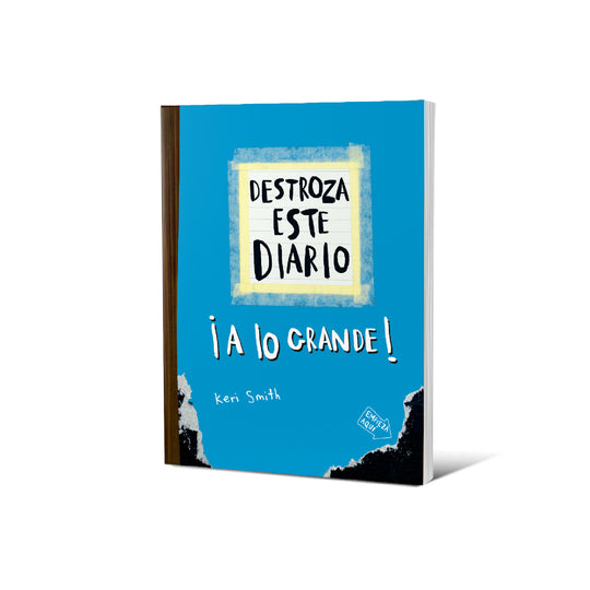 Destroza este diario. A lo grande - Azul flúo - Keri Smith