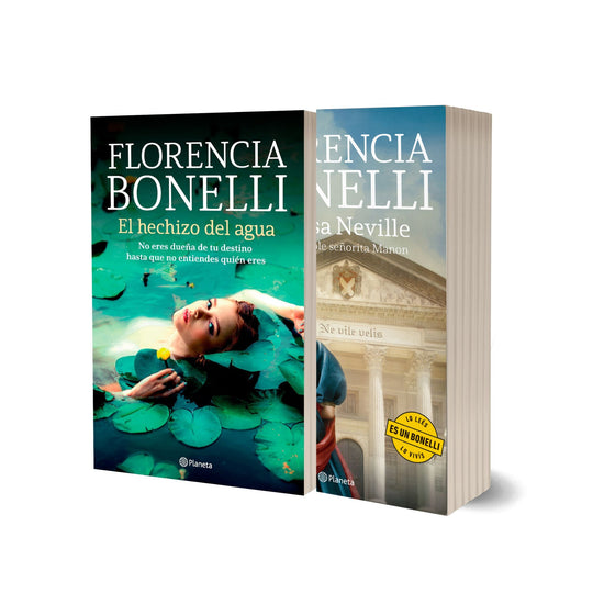 Pack El Hechizo del Agua + La Casa Neville. La Formidable Señorita Manon - Bonelli