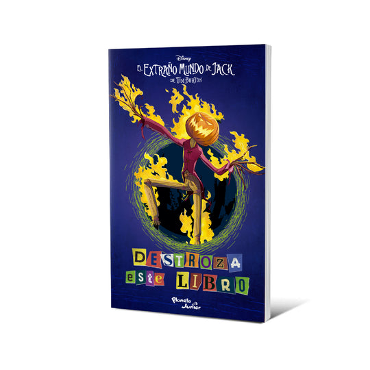 El extraño mundo de Jack. Destroza este libro - Disney