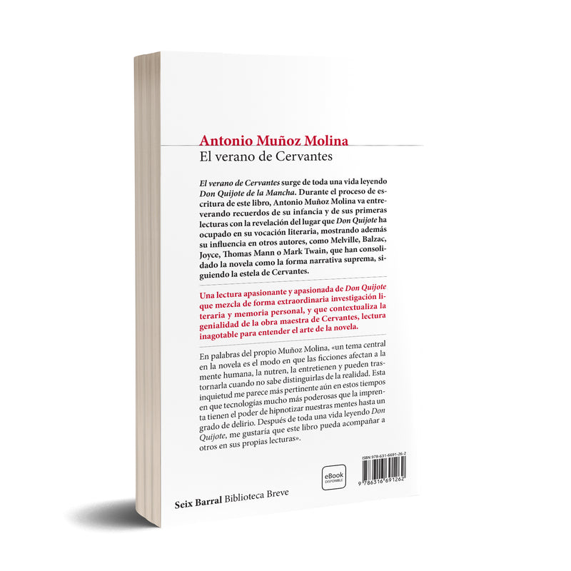 El verano de Cervantes - Antonio Muñoz Molina