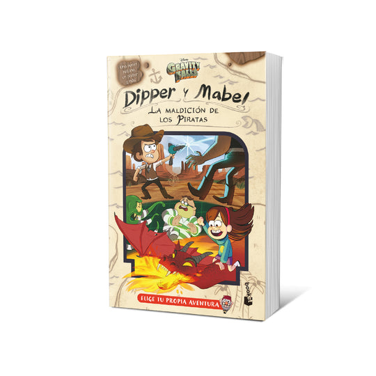 Gravity Falls. Dipper y Mabel. La maldición de los piratas - Disney