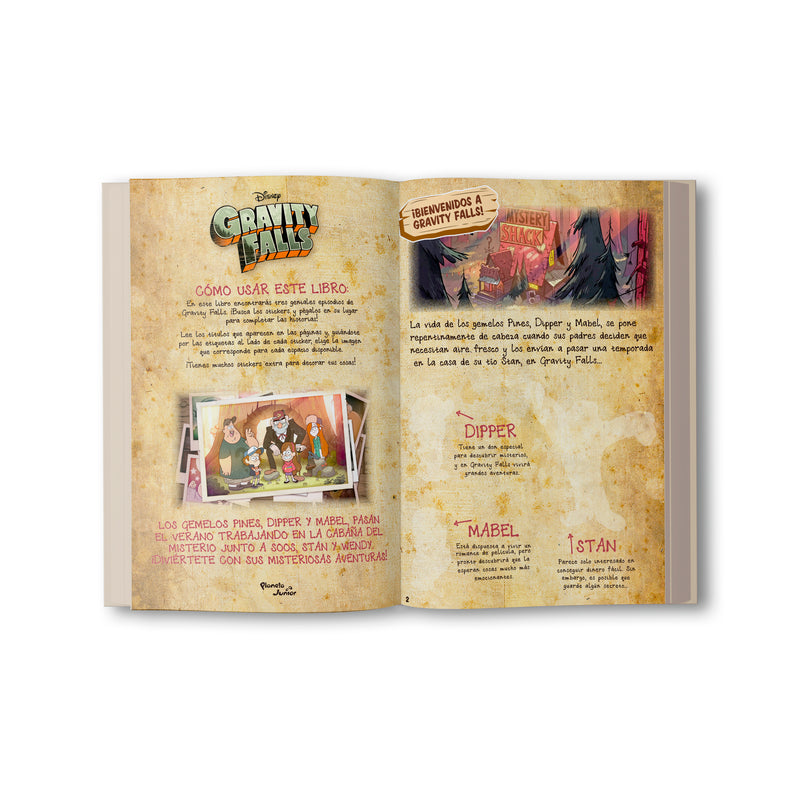 Gravity Falls. Libro de stickers - Disney