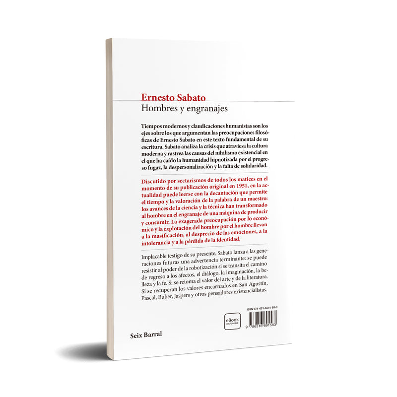 Hombres y engranajes - Ernesto Sabato