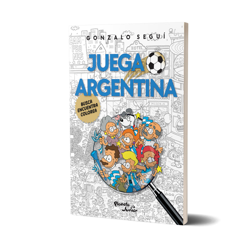 Juega Argentina. Busca, encuentra y colorea