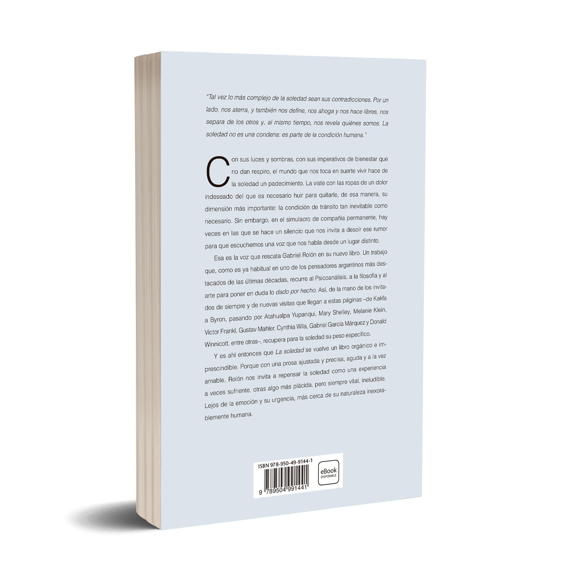 La soledad - Gabriel Rolón – Planeta de Libros Argentina