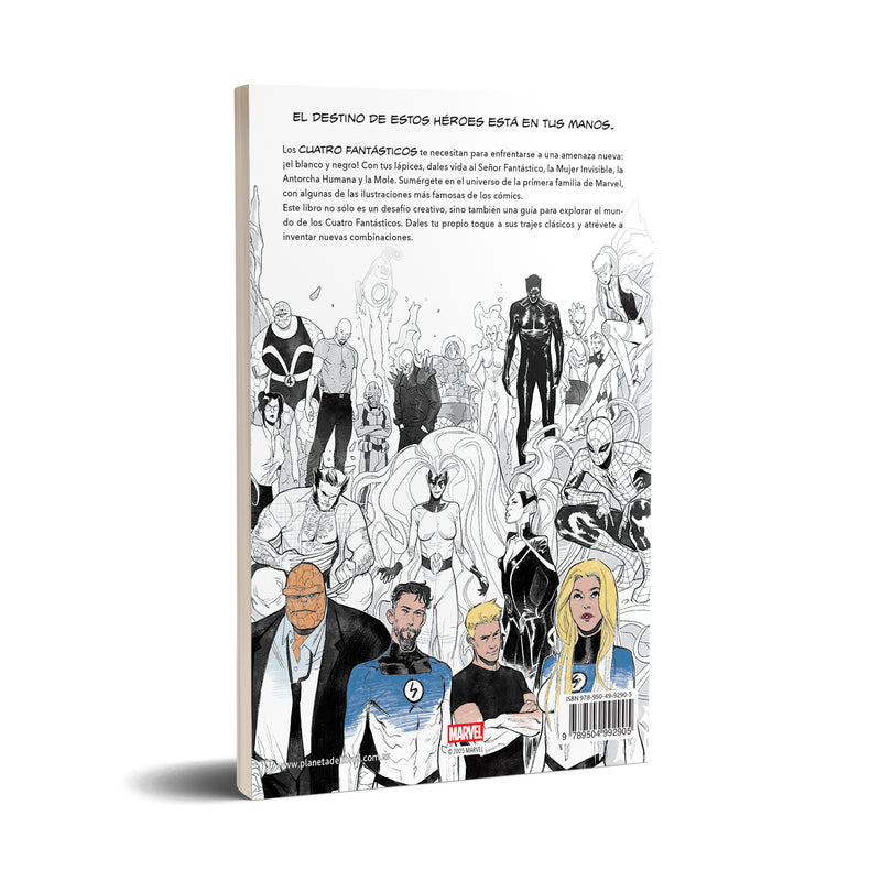Los Cuatro Fantásticos. Libro oficial para colorea