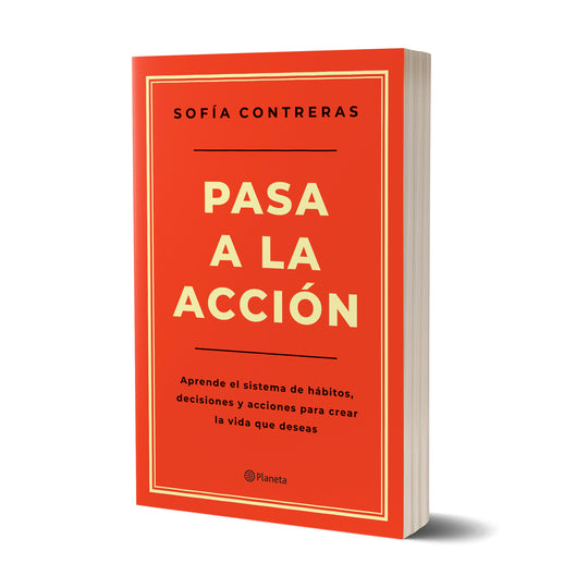 Pack de 3 Libros  - Pasa a la acción -  Sofía Contreras