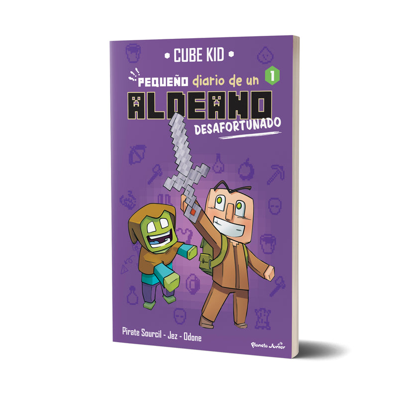 Minecraft. Pequeño diario de un aldeano desafortunado - Cube Kid