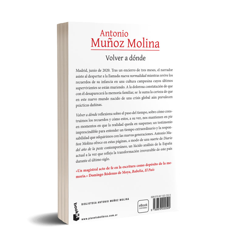 Volver a dónde - Antonio Muñoz Molina