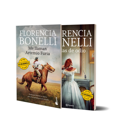 Pack Me llaman Artemio Furia + Bodas de odio - Florencia Bonelli