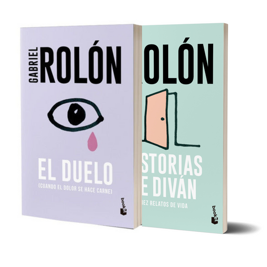 Pack El Duelo Booket + Historias de Diván - Gabriel Rolón