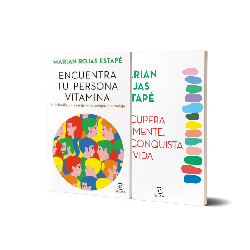 Pack Encuentra tu Persona Vitamina + Recupera Tu Mente, Reconquista Tu Vida - Marian Rojas Estapé