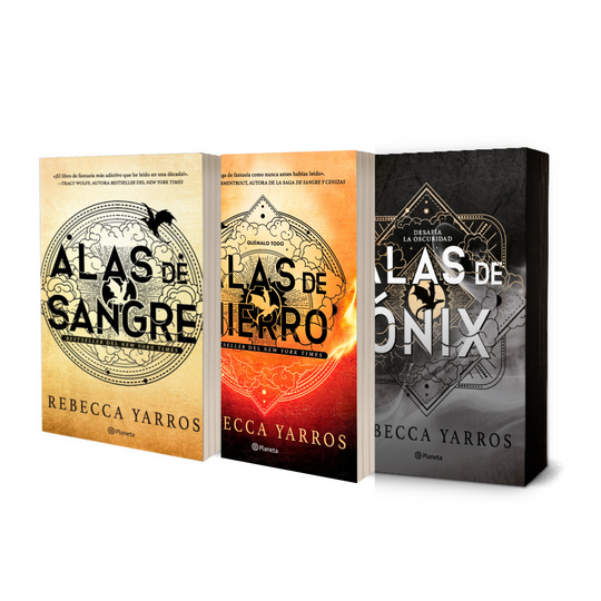 Pack Alas De Sangre, Hierro Y Ónix 3 Libros - Rebecca Yarros