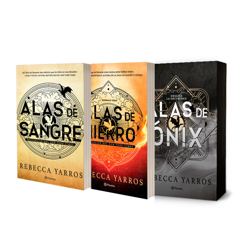 Pack Alas De Sangre, Hierro Y Ónix 3 Libros - Rebecca Yarros