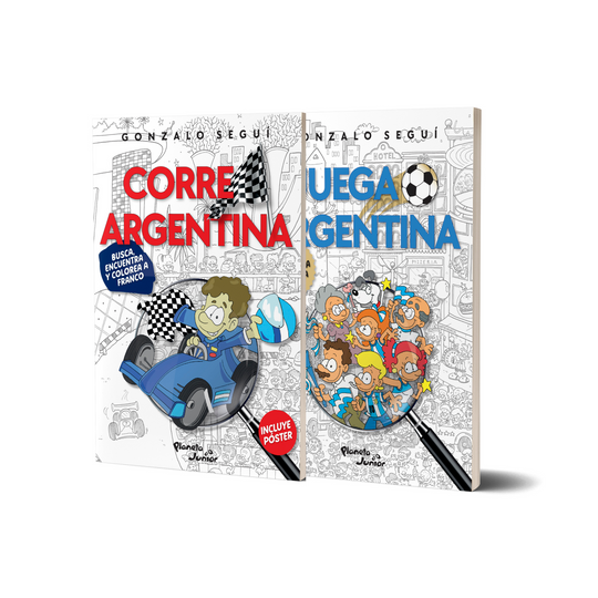Pack Busca Y Encuentra: Juega Argentina + Corre Argentina