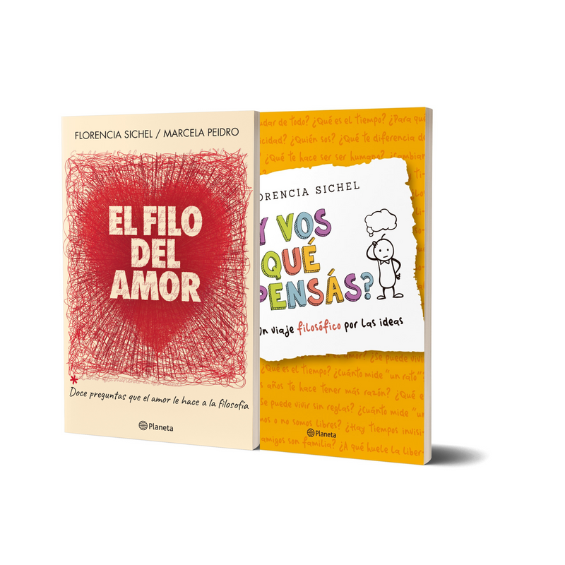 Pack Filosofia Para Jóvenes: Vos Que Pensás + Filo Del Amor