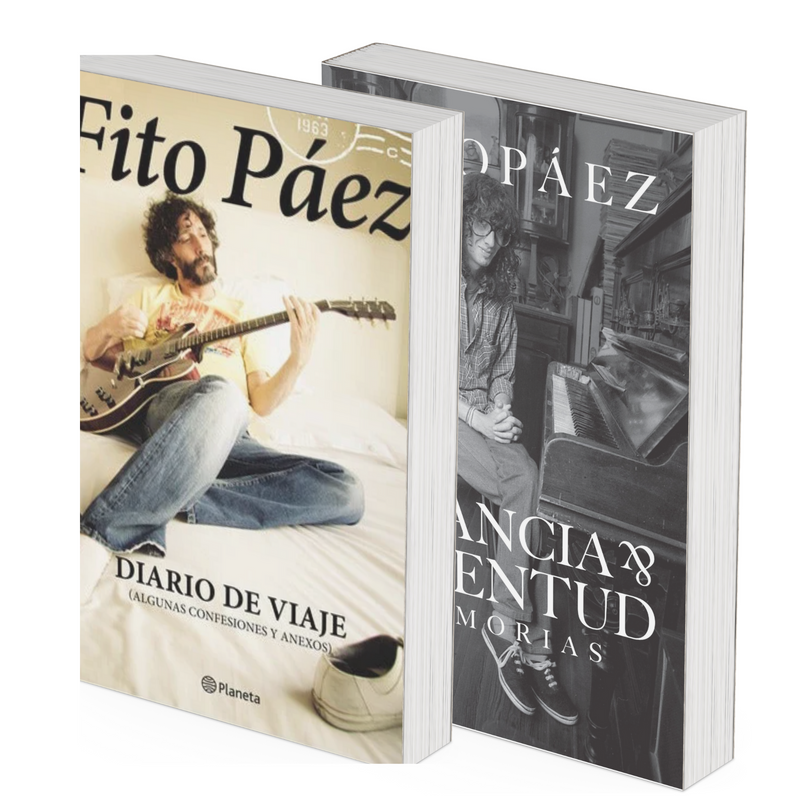 Pack Infancia y juventud + Diario de viaje - Fito Paez