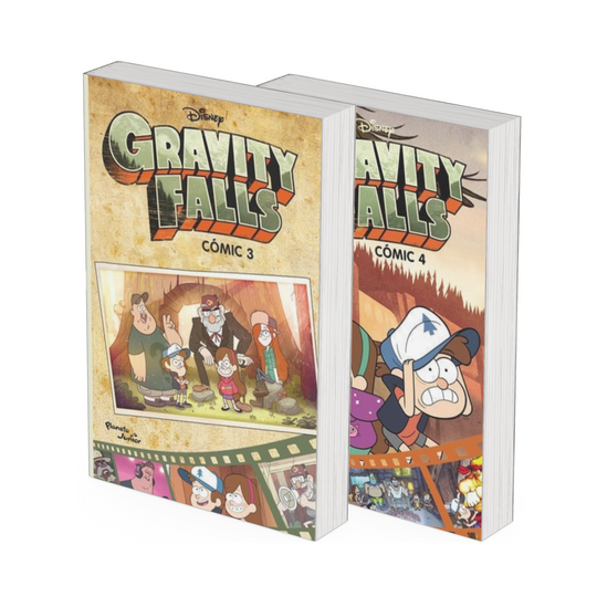 Pack Gravity Falls Cómic 3 Y 4 - Alex Hirsch