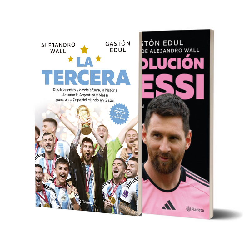 Pack La Tercera + Revolución Messi - Gastón Edul