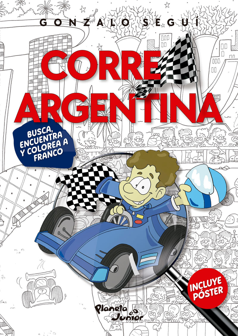 Corre Argentina. Busca, encuentra y colorea - Gonzalo Segui