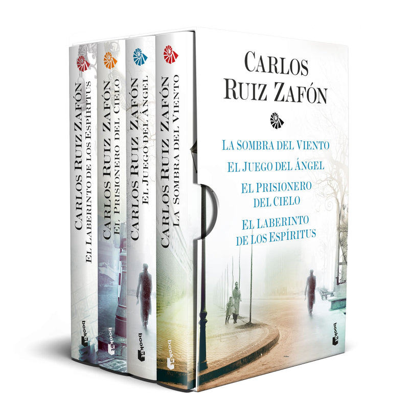 Estuche Tetralogía La Sombra del Viento - Carlos Ruiz Zafón