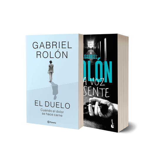 Pack La voz ausente Booket + El duelo (Nuevo formato) - Gabriel Rolón