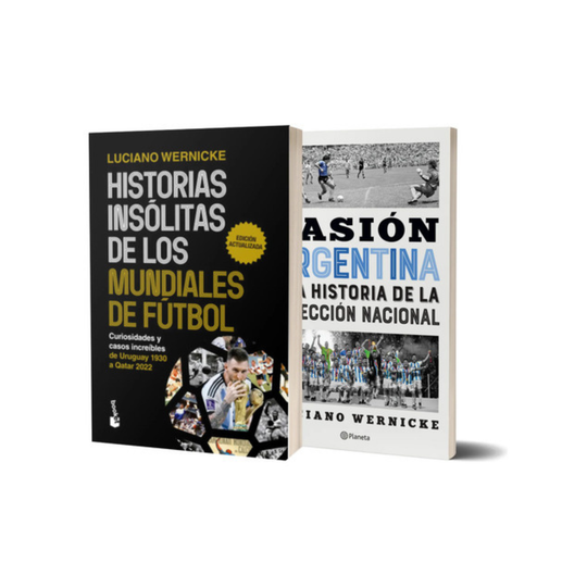 Pack Pasión argentina + Historias insólitas de los mundiales - Luciano Wernicke