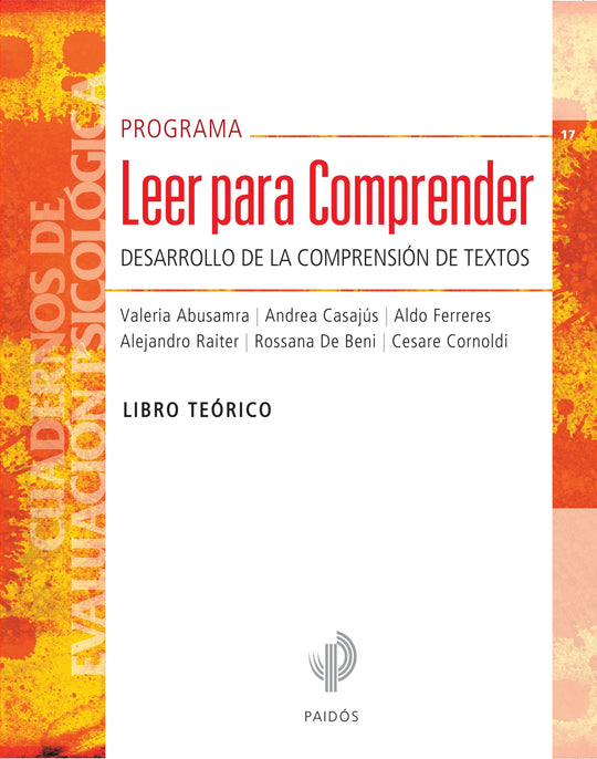 Programa Leer para comprender. Libro teórico - Impresión a demanda