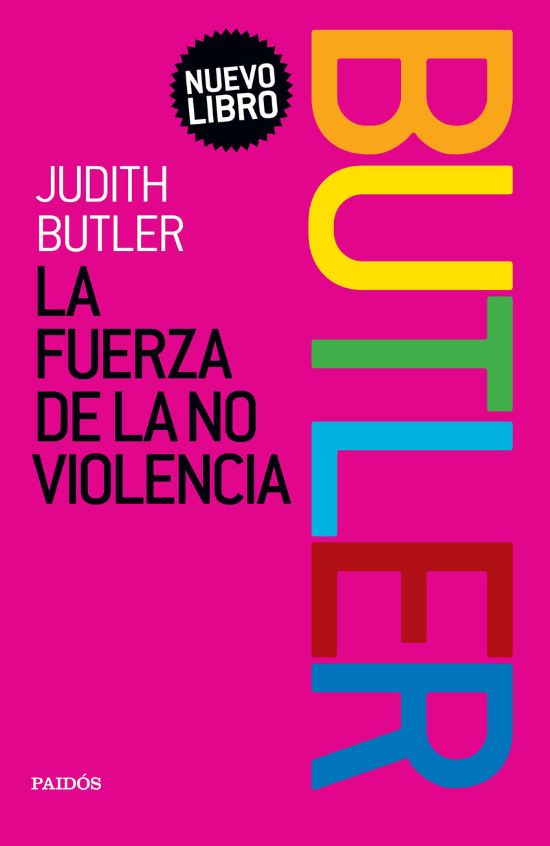 La fuerza de la no violencia -  Judith Butler - IMPRESIÓN A DEMANDA