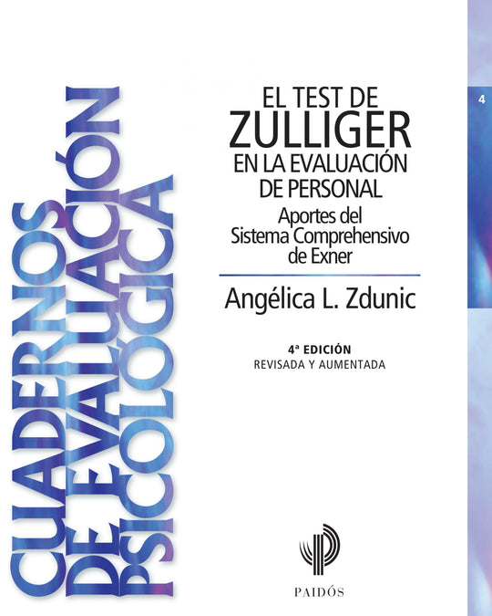 El test de Zulliger en la evaluación personal -  Zdunic Angélica L. - IMPRESIÓN A DEMANDA