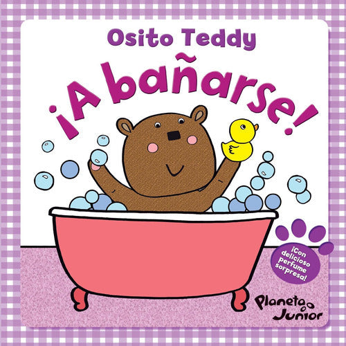 Osito Teddy. ¡a bañarse!