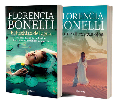 Pack Lo que dicen tus ojos + El hechizo del agua - Florencia Bonelli
