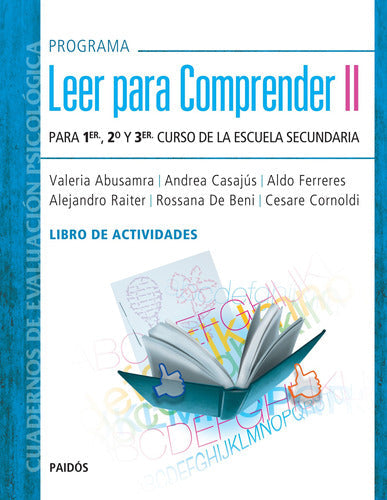 Programa Leer para comprender II- Libro de Actividades