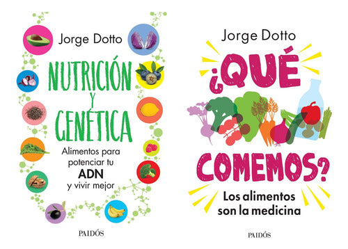 Pack Qué comemos? + Nutrición y genética Jorge Dotto